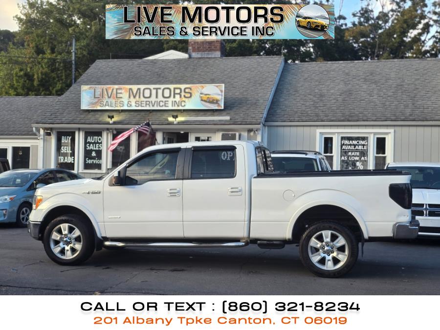 2013 Ford F-150 4WD SuperCrew 145" Lariat, available for sale in Canton, Connecticut | Live Motors Sales and Service INC. Canton, Connecticut 2013 Ford F-150 4WD SuperCrew 145" Lariat, available for sale in Canton, Connecticut | Live Motors Sales and Service INC. Canton, Connecticut