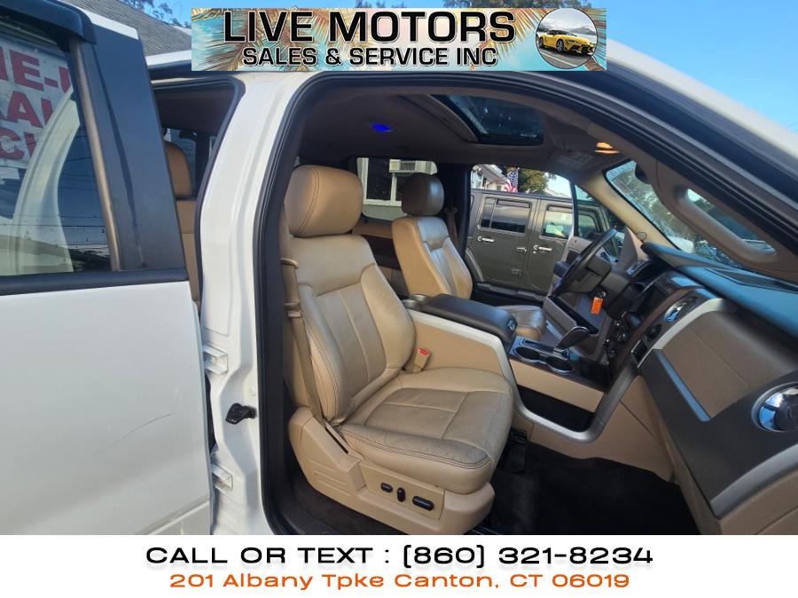2013 Ford F-150 4WD SuperCrew 145" Lariat, available for sale in Canton, Connecticut | Live Motors Sales and Service INC. Canton, Connecticut 2013 Ford F-150 4WD SuperCrew 145" Lariat, available for sale in Canton, Connecticut | Live Motors Sales and Service INC. Canton, Connecticut