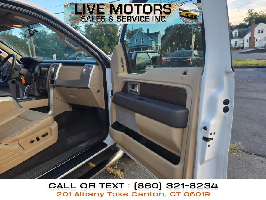 2013 Ford F-150 4WD SuperCrew 145" Lariat, available for sale in Canton, Connecticut | Live Motors Sales and Service INC. Canton, Connecticut 2013 Ford F-150 4WD SuperCrew 145" Lariat, available for sale in Canton, Connecticut | Live Motors Sales and Service INC. Canton, Connecticut