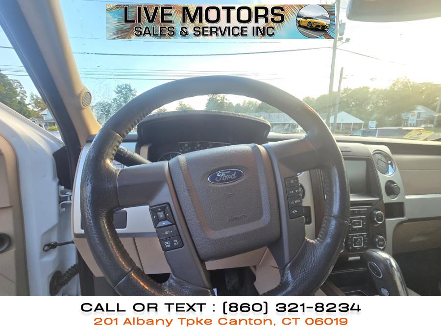 2013 Ford F-150 4WD SuperCrew 145" Lariat, available for sale in Canton, Connecticut | Live Motors Sales and Service INC. Canton, Connecticut 2013 Ford F-150 4WD SuperCrew 145" Lariat, available for sale in Canton, Connecticut | Live Motors Sales and Service INC. Canton, Connecticut