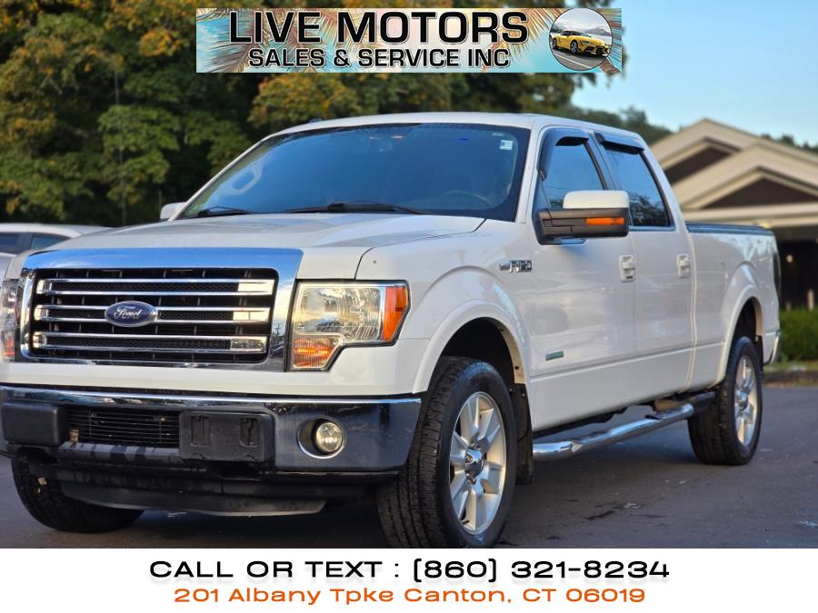 2013 Ford F-150 4WD SuperCrew 145" Lariat, available for sale in Canton, Connecticut | Live Motors Sales and Service INC. Canton, Connecticut 2013 Ford F-150 4WD SuperCrew 145" Lariat, available for sale in Canton, Connecticut | Live Motors Sales and Service INC. Canton, Connecticut