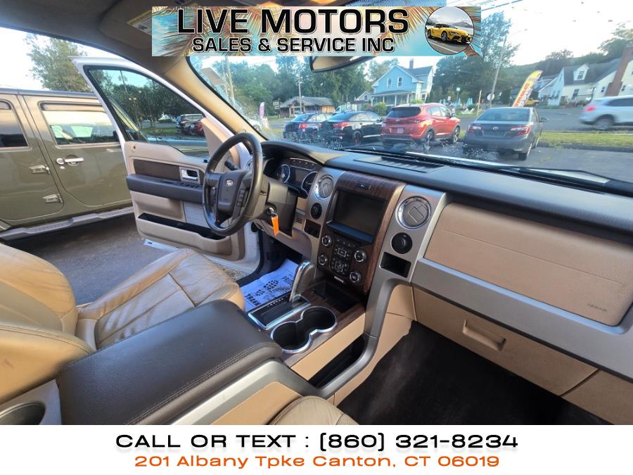 2013 Ford F-150 4WD SuperCrew 145" Lariat, available for sale in Canton, Connecticut | Live Motors Sales and Service INC. Canton, Connecticut 2013 Ford F-150 4WD SuperCrew 145" Lariat, available for sale in Canton, Connecticut | Live Motors Sales and Service INC. Canton, Connecticut