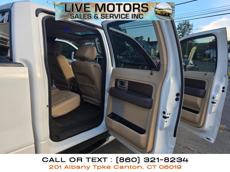 2013 Ford F-150 4WD SuperCrew 145" Lariat, available for sale in Canton, Connecticut | Live Motors Sales and Service INC. Canton, Connecticut 2013 Ford F-150 4WD SuperCrew 145" Lariat, available for sale in Canton, Connecticut | Live Motors Sales and Service INC. Canton, Connecticut