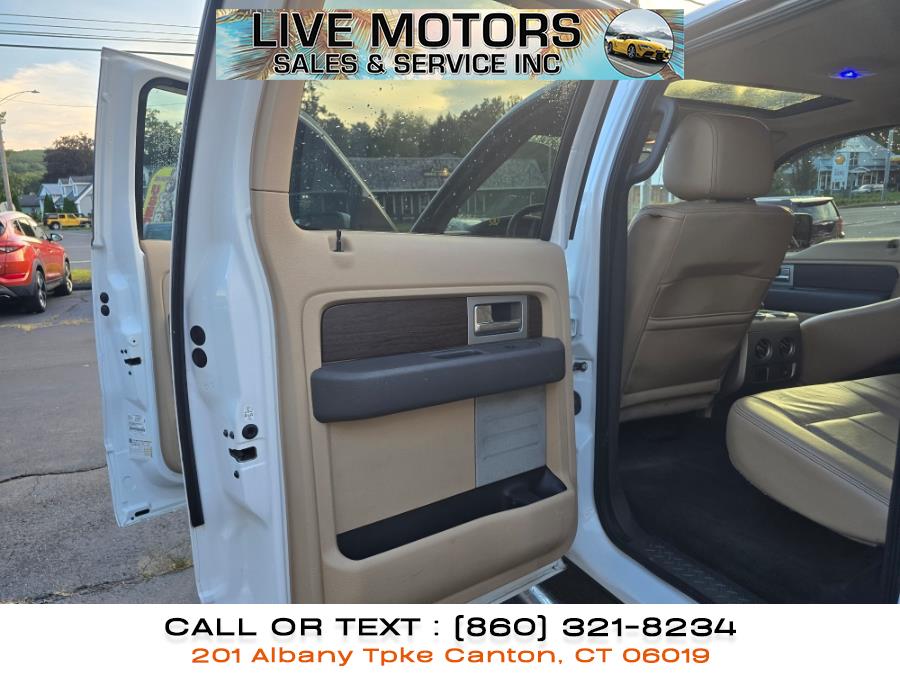 2013 Ford F-150 4WD SuperCrew 145" Lariat, available for sale in Canton, Connecticut | Live Motors Sales and Service INC. Canton, Connecticut 2013 Ford F-150 4WD SuperCrew 145" Lariat, available for sale in Canton, Connecticut | Live Motors Sales and Service INC. Canton, Connecticut