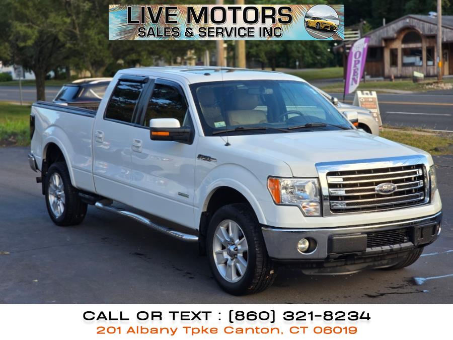 2013 Ford F-150 4WD SuperCrew 145" Lariat, available for sale in Canton, Connecticut | Live Motors Sales and Service INC. Canton, Connecticut 2013 Ford F-150 4WD SuperCrew 145" Lariat, available for sale in Canton, Connecticut | Live Motors Sales and Service INC. Canton, Connecticut