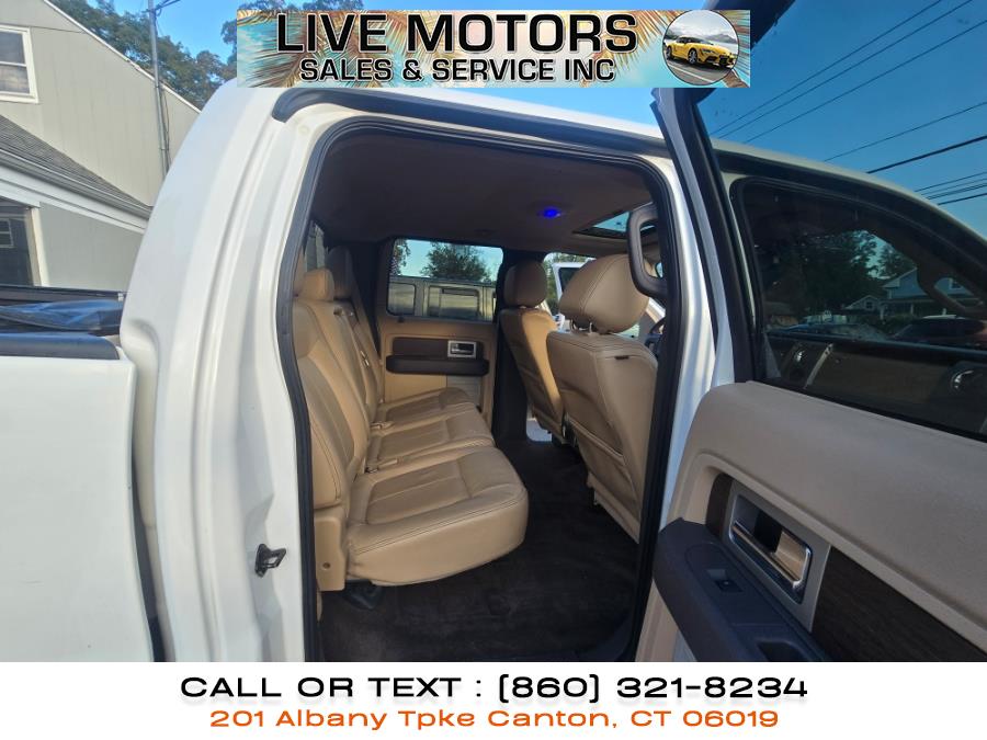 2013 Ford F-150 4WD SuperCrew 145" Lariat, available for sale in Canton, Connecticut | Live Motors Sales and Service INC. Canton, Connecticut 2013 Ford F-150 4WD SuperCrew 145" Lariat, available for sale in Canton, Connecticut | Live Motors Sales and Service INC. Canton, Connecticut