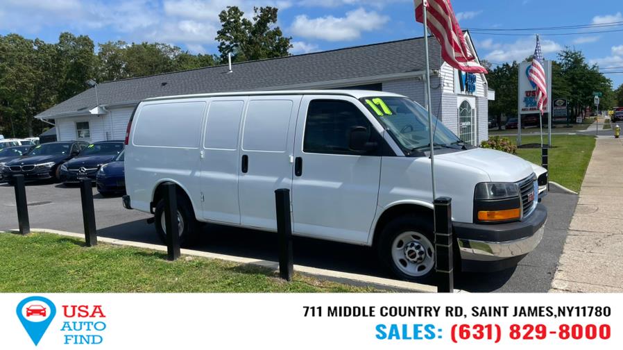 2017 GMC Savana Cargo Van RWD 2500 135", available for sale in Saint James, New York | USA Auto Find. Saint James, New York 2017 GMC Savana Cargo Van RWD 2500 135", available for sale in Saint James, New York | USA Auto Find. Saint James, New York