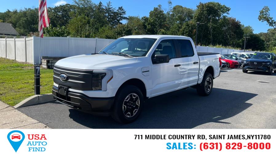 2022 Ford F-150 Lightning Pro 4WD SuperCrew 5.5'' Box, available for sale in Saint James, New York | USA Auto Find. Saint James, New York 2022 Ford F-150 Lightning Pro 4WD SuperCrew 5.5'' Box, available for sale in Saint James, New York | USA Auto Find. Saint James, New York