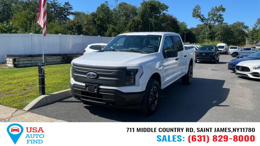 2022 Ford F-150 Lightning Pro 4WD SuperCrew 5.5'' Box, available for sale in Saint James, New York | USA Auto Find. Saint James, New York 2022 Ford F-150 Lightning Pro 4WD SuperCrew 5.5'' Box, available for sale in Saint James, New York | USA Auto Find. Saint James, New York