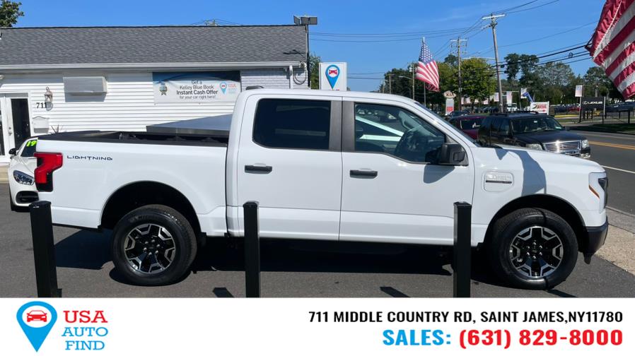 2022 Ford F-150 Lightning Pro 4WD SuperCrew 5.5'' Box, available for sale in Saint James, New York | USA Auto Find. Saint James, New York 2022 Ford F-150 Lightning Pro 4WD SuperCrew 5.5'' Box, available for sale in Saint James, New York | USA Auto Find. Saint James, New York
