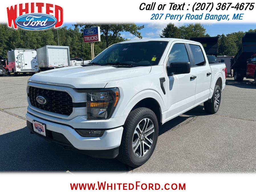 2023 Ford F-150 XL 4WD SuperCrew 5.5'' Box, available for sale in Bangor, Maine | Whited Ford. Bangor, Maine 2023 Ford F-150 XL 4WD SuperCrew 5.5'' Box, available for sale in Bangor, Maine | Whited Ford. Bangor, Maine