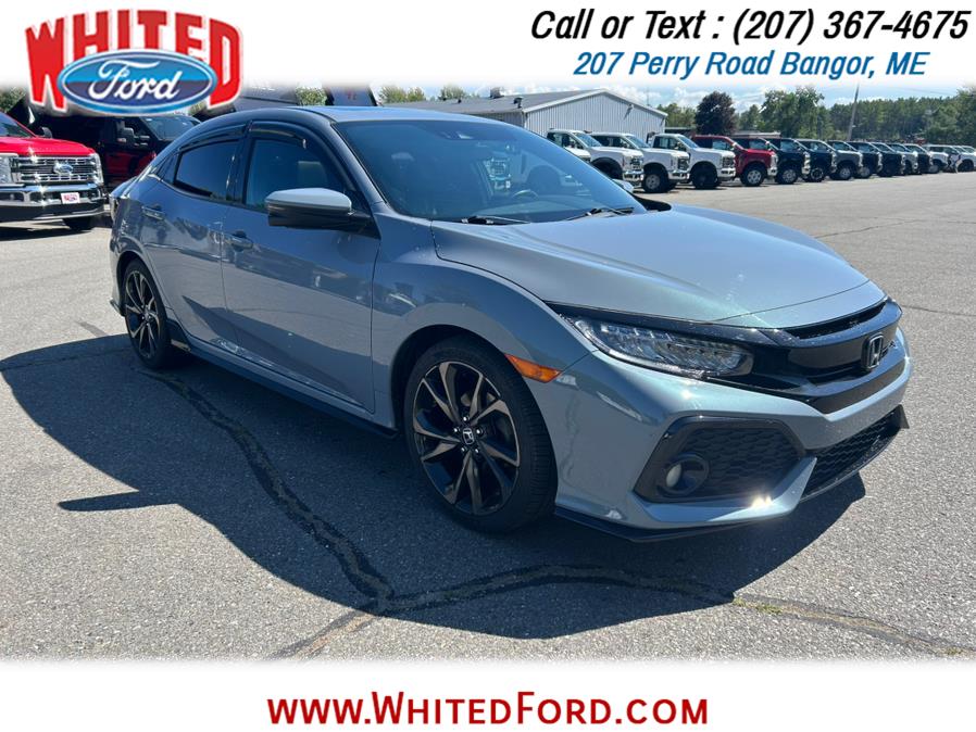 2019 Honda Civic Hatchback Sport Touring CVT, available for sale in Bangor, Maine | Whited Ford. Bangor, Maine 2019 Honda Civic Hatchback Sport Touring CVT, available for sale in Bangor, Maine | Whited Ford. Bangor, Maine