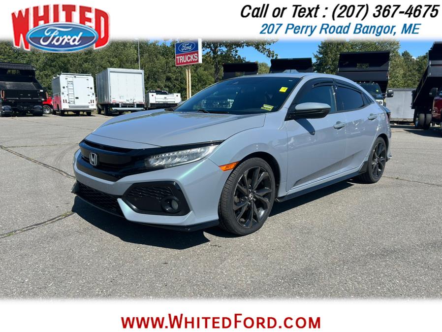 2019 Honda Civic Hatchback Sport Touring CVT, available for sale in Bangor, Maine | Whited Ford. Bangor, Maine 2019 Honda Civic Hatchback Sport Touring CVT, available for sale in Bangor, Maine | Whited Ford. Bangor, Maine