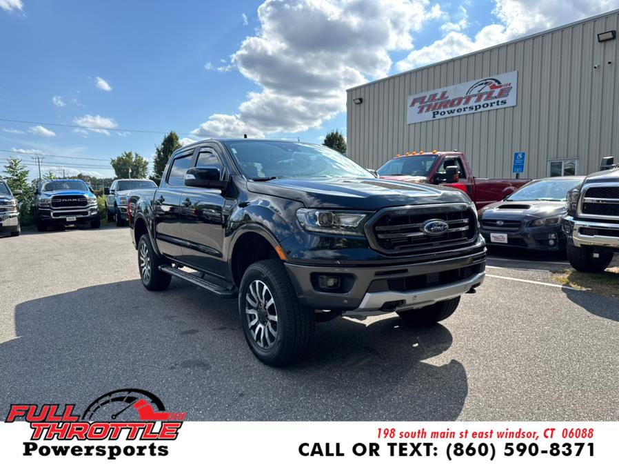 2019 Ford Ranger LARIAT 4WD SuperCrew 5'' Box, available for sale in East Windsor, Connecticut | Full Throttle Power Sports LLC. East Windsor, Connecticut 2019 Ford Ranger LARIAT 4WD SuperCrew 5'' Box, available for sale in East Windsor, Connecticut | Full Throttle Power Sports LLC. East Windsor, Connecticut