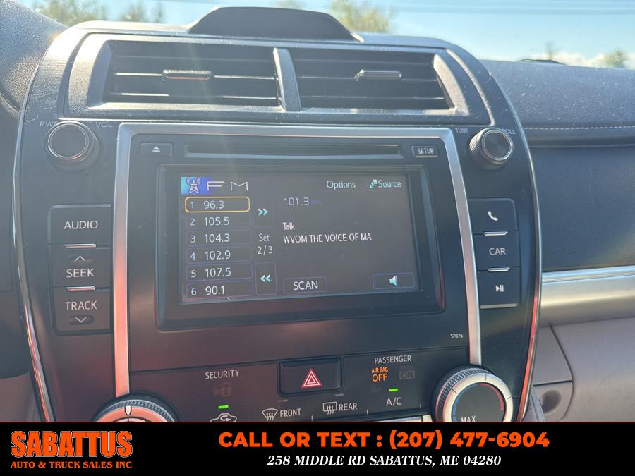 2014 Toyota Camry 4dr Sdn I4 Auto SE (Natl) *Ltd Avail*, available for sale in Sabattus, Maine | Sabattus Auto and Truck Sales Inc. Sabattus, Maine 2014 Toyota Camry 4dr Sdn I4 Auto SE (Natl) *Ltd Avail*, available for sale in Sabattus, Maine | Sabattus Auto and Truck Sales Inc. Sabattus, Maine