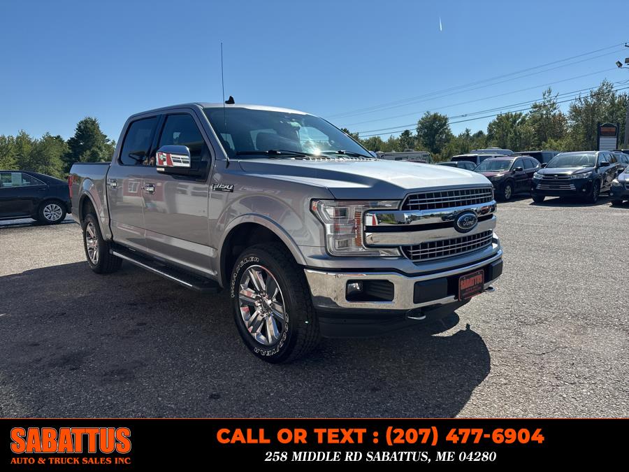 2020 Ford F-150 LARIAT 4WD SuperCrew 5.5'' Box, available for sale in Sabattus, Maine | Sabattus Auto and Truck Sales Inc. Sabattus, Maine 2020 Ford F-150 LARIAT 4WD SuperCrew 5.5'' Box, available for sale in Sabattus, Maine | Sabattus Auto and Truck Sales Inc. Sabattus, Maine