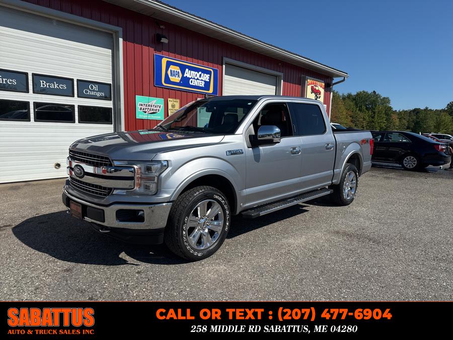 2020 Ford F-150 LARIAT 4WD SuperCrew 5.5'' Box, available for sale in Sabattus, Maine | Sabattus Auto and Truck Sales Inc. Sabattus, Maine 2020 Ford F-150 LARIAT 4WD SuperCrew 5.5'' Box, available for sale in Sabattus, Maine | Sabattus Auto and Truck Sales Inc. Sabattus, Maine