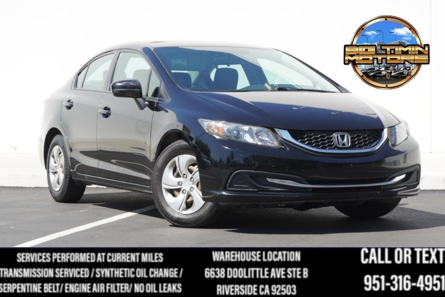 2015 Honda Civic Sedan LX (BLUETOOTH) (BACK UP CAMERA), available for sale in Riverside, California | Big Timin Motors LLC. Riverside, California 2015 Honda Civic Sedan LX (BLUETOOTH) (BACK UP CAMERA), available for sale in Riverside, California | Big Timin Motors LLC. Riverside, California
