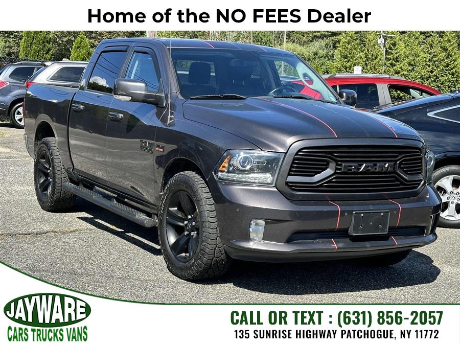 2018 Ram 1500 Sport 4x4 Crew Cab 5'7" Box *Ltd Avail*, available for sale in Patchogue, New York | Jayware Cars Trucks Vans. Patchogue, New York 2018 Ram 1500 Sport 4x4 Crew Cab 5'7" Box *Ltd Avail*, available for sale in Patchogue, New York | Jayware Cars Trucks Vans. Patchogue, New York