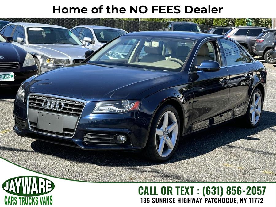 2011 Audi A4 4dr Sdn Auto quattro 2.0T Premium Plus, available for sale in Patchogue, New York | Jayware Cars Trucks Vans. Patchogue, New York 2011 Audi A4 4dr Sdn Auto quattro 2.0T Premium Plus, available for sale in Patchogue, New York | Jayware Cars Trucks Vans. Patchogue, New York