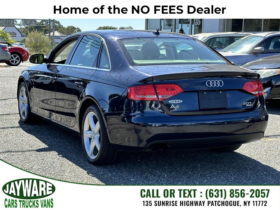 2011 Audi A4 4dr Sdn Auto quattro 2.0T Premium Plus, available for sale in Patchogue, New York | Jayware Cars Trucks Vans. Patchogue, New York 2011 Audi A4 4dr Sdn Auto quattro 2.0T Premium Plus, available for sale in Patchogue, New York | Jayware Cars Trucks Vans. Patchogue, New York
