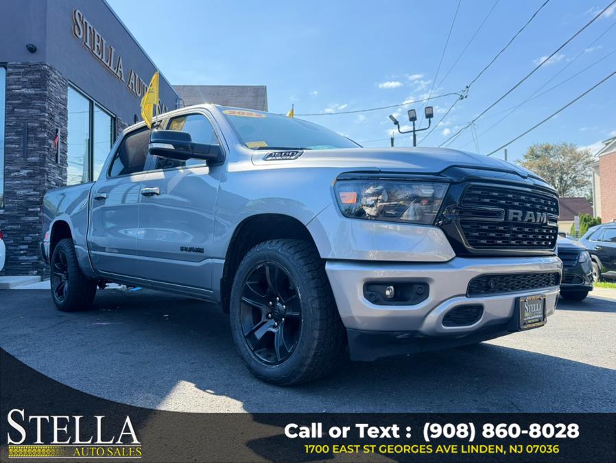 2022 Ram 1500 Big Horn 4x4 Crew Cab 5''7" Box, available for sale in Linden, New Jersey | Stella Auto Sales. Linden, New Jersey 2022 Ram 1500 Big Horn 4x4 Crew Cab 5''7" Box, available for sale in Linden, New Jersey | Stella Auto Sales. Linden, New Jersey