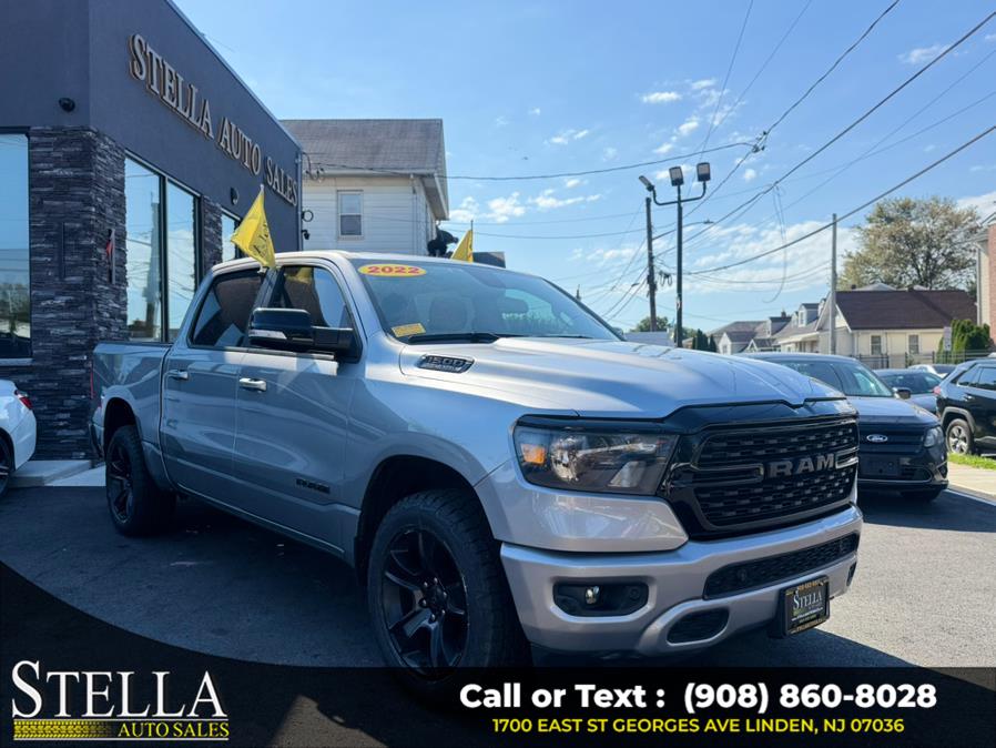 2022 Ram 1500 Big Horn 4x4 Crew Cab 5''7" Box, available for sale in Linden, New Jersey | Stella Auto Sales. Linden, New Jersey 2022 Ram 1500 Big Horn 4x4 Crew Cab 5''7" Box, available for sale in Linden, New Jersey | Stella Auto Sales. Linden, New Jersey