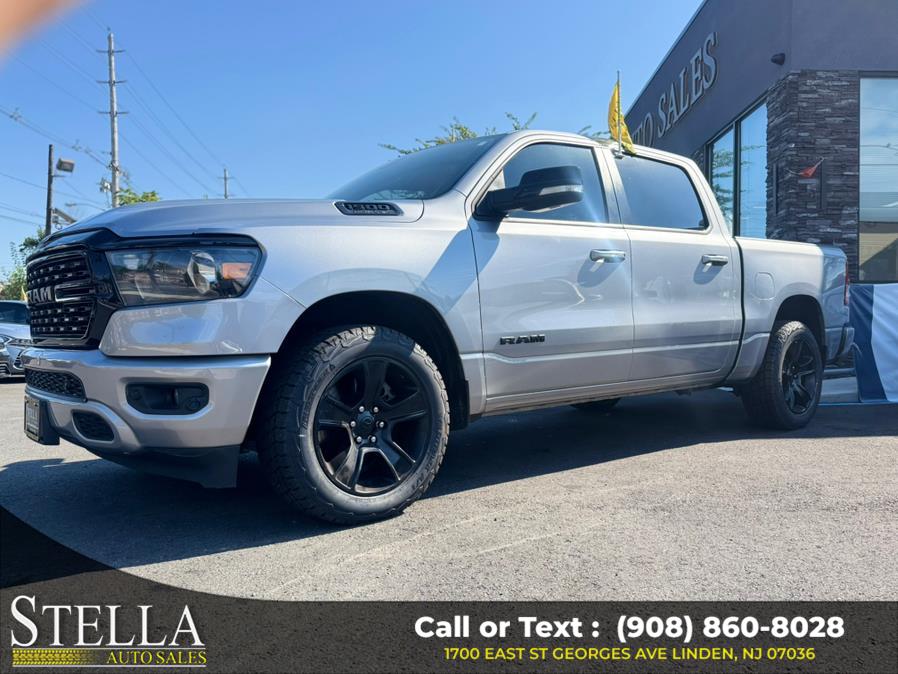 2022 Ram 1500 Big Horn 4x4 Crew Cab 5''7" Box, available for sale in Linden, New Jersey | Stella Auto Sales. Linden, New Jersey 2022 Ram 1500 Big Horn 4x4 Crew Cab 5''7" Box, available for sale in Linden, New Jersey | Stella Auto Sales. Linden, New Jersey