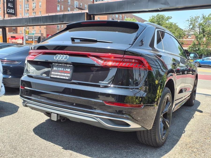 2019 Audi Q8 Premium Plus 55 TFSI quattro, available for sale in Flushing, New York | Silverline Auto Group. Flushing, New York 2019 Audi Q8 Premium Plus 55 TFSI quattro, available for sale in Flushing, New York | Silverline Auto Group. Flushing, New York