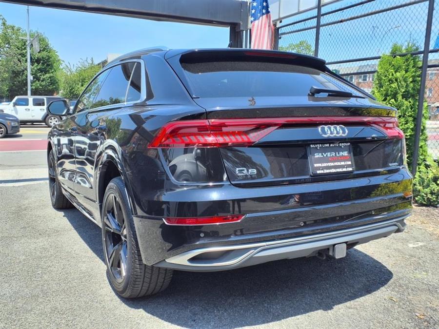 2019 Audi Q8 Premium Plus 55 TFSI quattro, available for sale in Flushing, New York | Silverline Auto Group. Flushing, New York 2019 Audi Q8 Premium Plus 55 TFSI quattro, available for sale in Flushing, New York | Silverline Auto Group. Flushing, New York