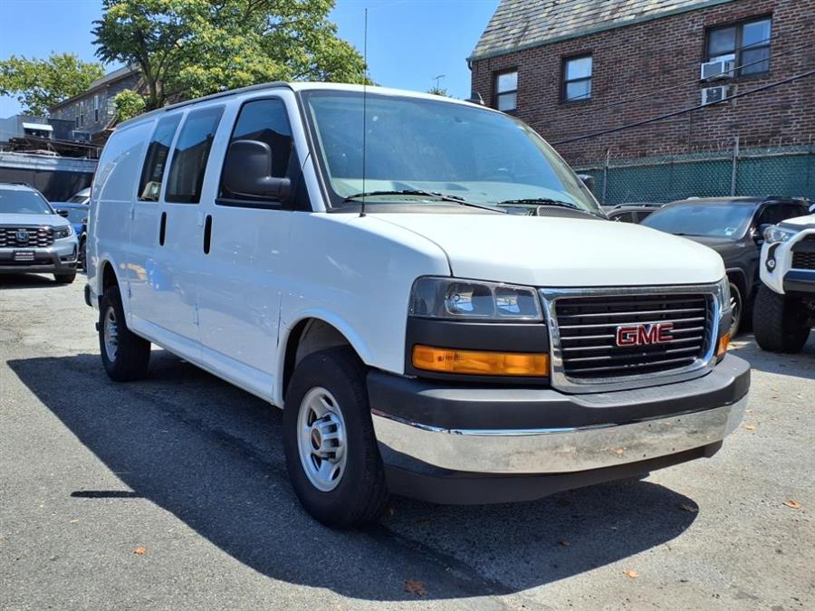 2023 GMC Savana Cargo Van RWD 2500 135", available for sale in Flushing, New York | Silverline Auto Group. Flushing, New York 2023 GMC Savana Cargo Van RWD 2500 135", available for sale in Flushing, New York | Silverline Auto Group. Flushing, New York
