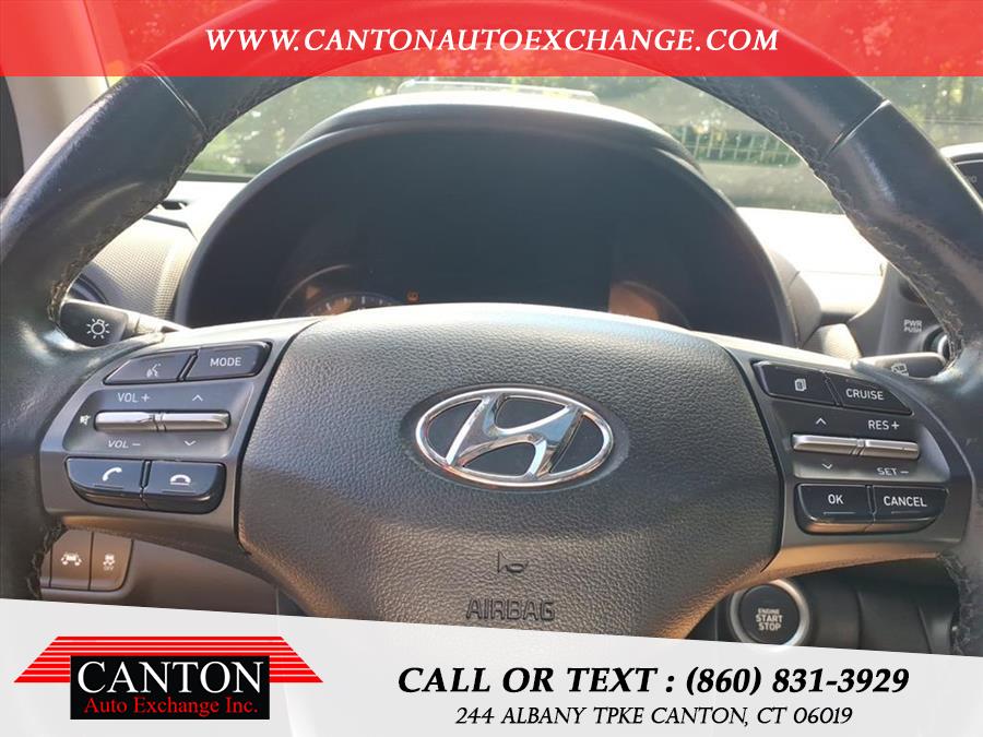 2018 Hyundai Kona Ultimate 1.6T DCT AWD, available for sale in Canton, Connecticut | Canton Auto Exchange. Canton, Connecticut 2018 Hyundai Kona Ultimate 1.6T DCT AWD, available for sale in Canton, Connecticut | Canton Auto Exchange. Canton, Connecticut