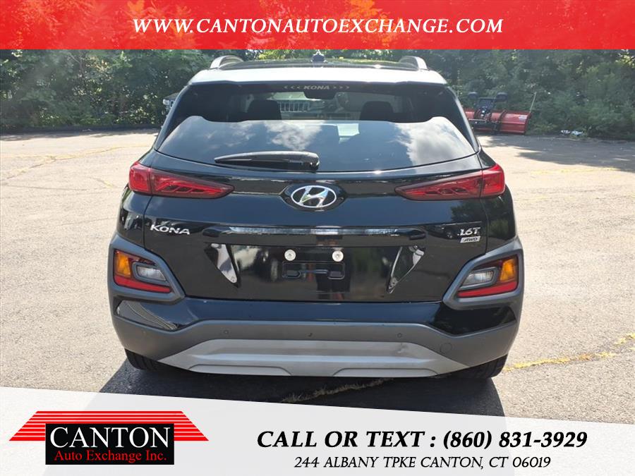 2018 Hyundai Kona Ultimate 1.6T DCT AWD, available for sale in Canton, Connecticut | Canton Auto Exchange. Canton, Connecticut 2018 Hyundai Kona Ultimate 1.6T DCT AWD, available for sale in Canton, Connecticut | Canton Auto Exchange. Canton, Connecticut