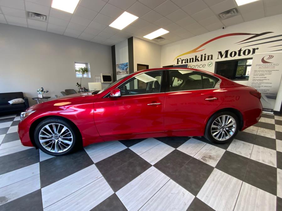 2022 INFINITI Q50 LUXE AWD, available for sale in Hartford, Connecticut | Franklin Motors Auto Sales LLC. Hartford, Connecticut 2022 INFINITI Q50 LUXE AWD, available for sale in Hartford, Connecticut | Franklin Motors Auto Sales LLC. Hartford, Connecticut