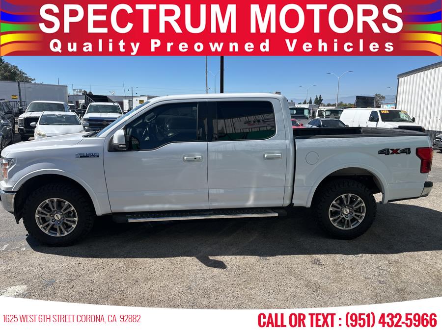 2020 Ford F-150 LARIAT 4WD SuperCrew 5.5'' Box, available for sale in Corona, California | Spectrum Motors. Corona, California 2020 Ford F-150 LARIAT 4WD SuperCrew 5.5'' Box, available for sale in Corona, California | Spectrum Motors. Corona, California