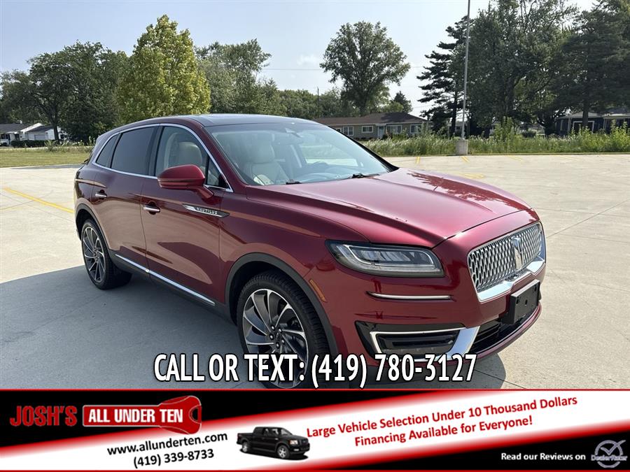 2019 Lincoln Nautilus Reserve, available for sale in Elida, Ohio | Josh's All Under Ten LLC. Elida, Ohio 2019 Lincoln Nautilus Reserve, available for sale in Elida, Ohio | Josh's All Under Ten LLC. Elida, Ohio