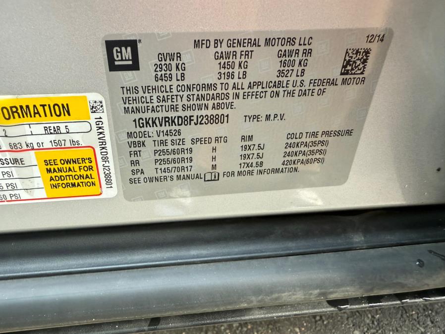 2015 GMC Acadia AWD 4dr SLT w/SLT-1, available for sale in Southwick, Massachusetts | Country Auto Sales. Southwick, Massachusetts 2015 GMC Acadia AWD 4dr SLT w/SLT-1, available for sale in Southwick, Massachusetts | Country Auto Sales. Southwick, Massachusetts