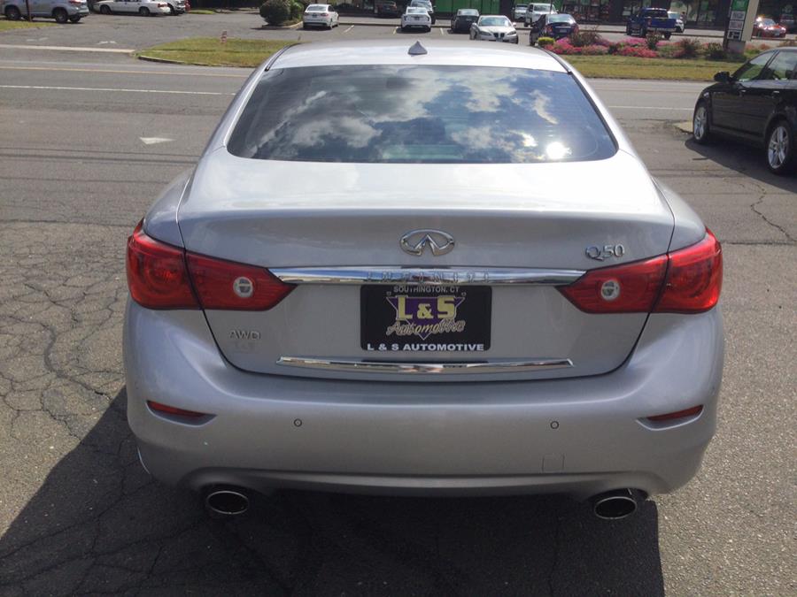 2014 Infiniti Q50 4dr Sdn AWD Premium, available for sale in Plantsville, Connecticut | L&S Automotive LLC. Plantsville, Connecticut 2014 Infiniti Q50 4dr Sdn AWD Premium, available for sale in Plantsville, Connecticut | L&S Automotive LLC. Plantsville, Connecticut