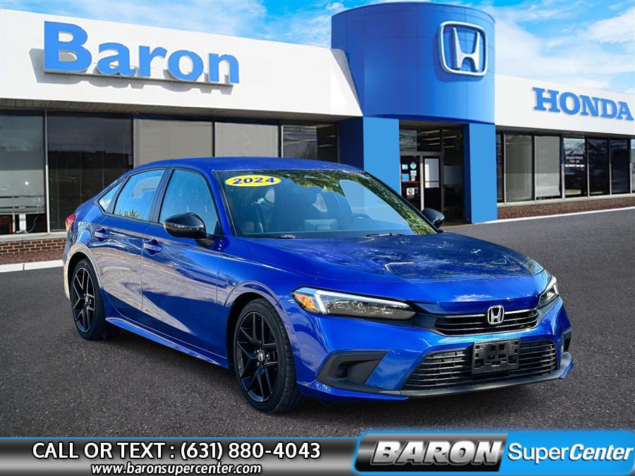 2024 Honda Civic Sedan Sport, available for sale in Patchogue, New York | Baron Supercenter. Patchogue, New York 2024 Honda Civic Sedan Sport, available for sale in Patchogue, New York | Baron Supercenter. Patchogue, New York