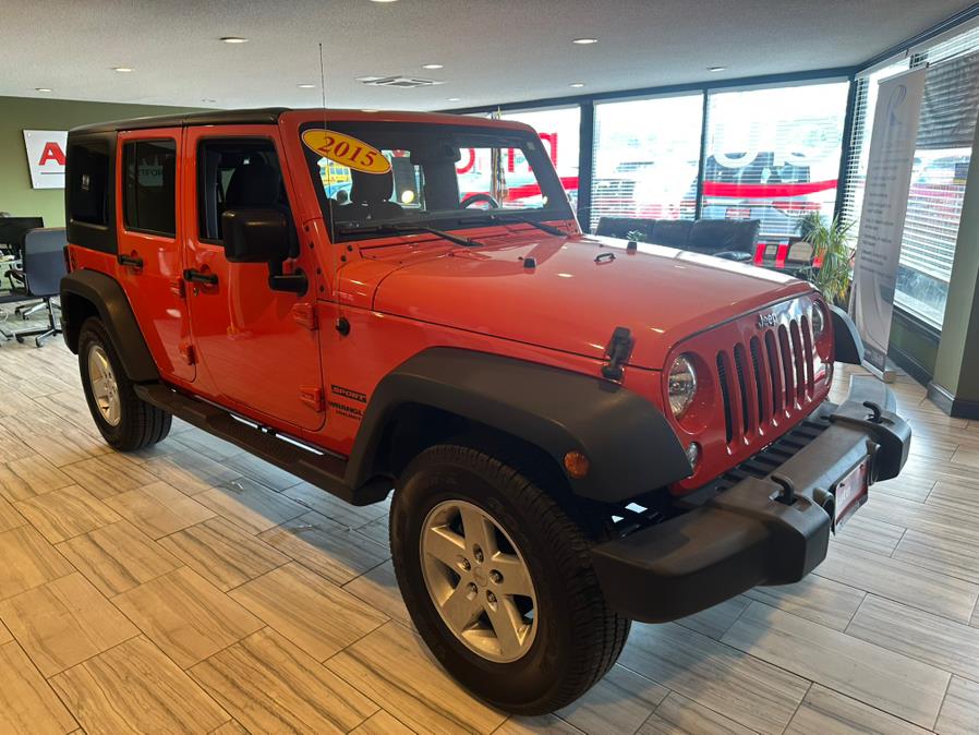2015 Jeep Wrangler Unlimited 4WD 4dr Sport, available for sale in West Hartford, Connecticut | AutoMax. West Hartford, Connecticut 2015 Jeep Wrangler Unlimited 4WD 4dr Sport, available for sale in West Hartford, Connecticut | AutoMax. West Hartford, Connecticut