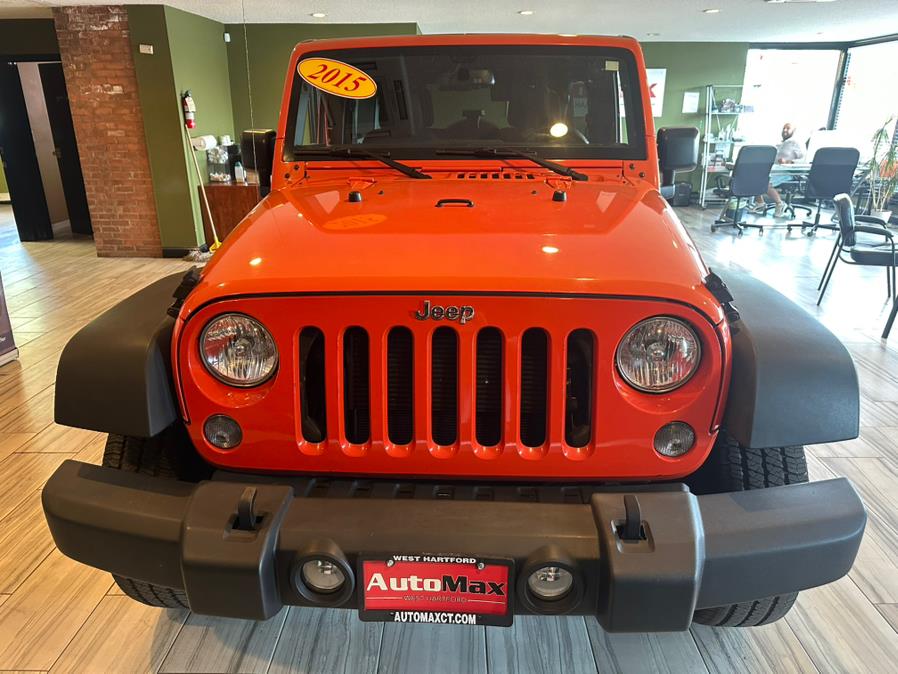 2015 Jeep Wrangler Unlimited 4WD 4dr Sport, available for sale in West Hartford, Connecticut | AutoMax. West Hartford, Connecticut 2015 Jeep Wrangler Unlimited 4WD 4dr Sport, available for sale in West Hartford, Connecticut | AutoMax. West Hartford, Connecticut