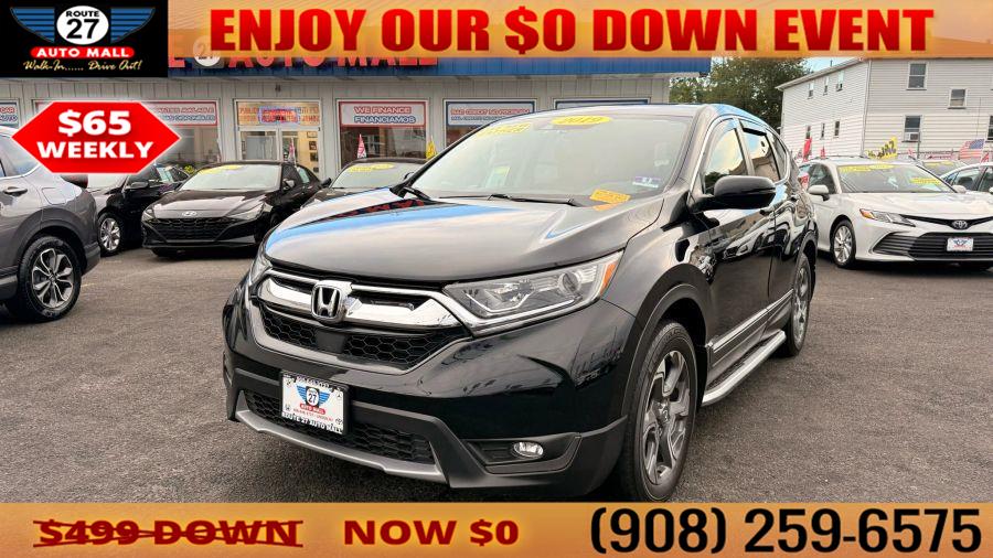 2019 Honda Cr-v EX-L Sport Utility 4D, available for sale in Linden, New Jersey | Route 27 Auto Mall. Linden, New Jersey 2019 Honda Cr-v EX-L Sport Utility 4D, available for sale in Linden, New Jersey | Route 27 Auto Mall. Linden, New Jersey