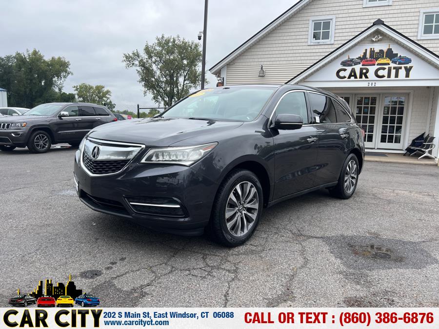 2016 Acura MDX SH-AWD 4dr w/Tech, available for sale in East Windsor, Connecticut | Car City LLC. East Windsor, Connecticut 2016 Acura MDX SH-AWD 4dr w/Tech, available for sale in East Windsor, Connecticut | Car City LLC. East Windsor, Connecticut