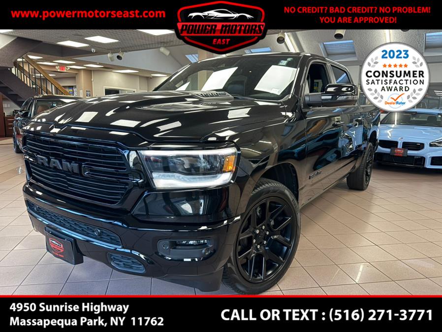 2023 Ram 1500 Laramie 4x4 Crew Cab 5''7" Box, available for sale in Massapequa Park, New York | Power Motors East. Massapequa Park, New York 2023 Ram 1500 Laramie 4x4 Crew Cab 5''7" Box, available for sale in Massapequa Park, New York | Power Motors East. Massapequa Park, New York