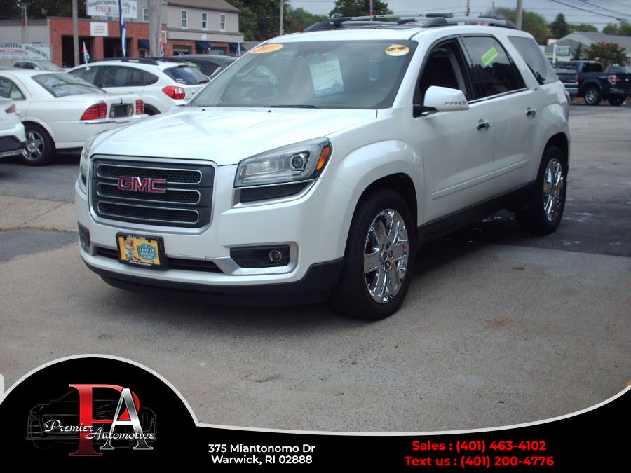 2017 GMC Acadia Limited AWD 4dr Limited, available for sale in Warwick, Rhode Island | Premier Automotive Sales. Warwick, Rhode Island 2017 GMC Acadia Limited AWD 4dr Limited, available for sale in Warwick, Rhode Island | Premier Automotive Sales. Warwick, Rhode Island