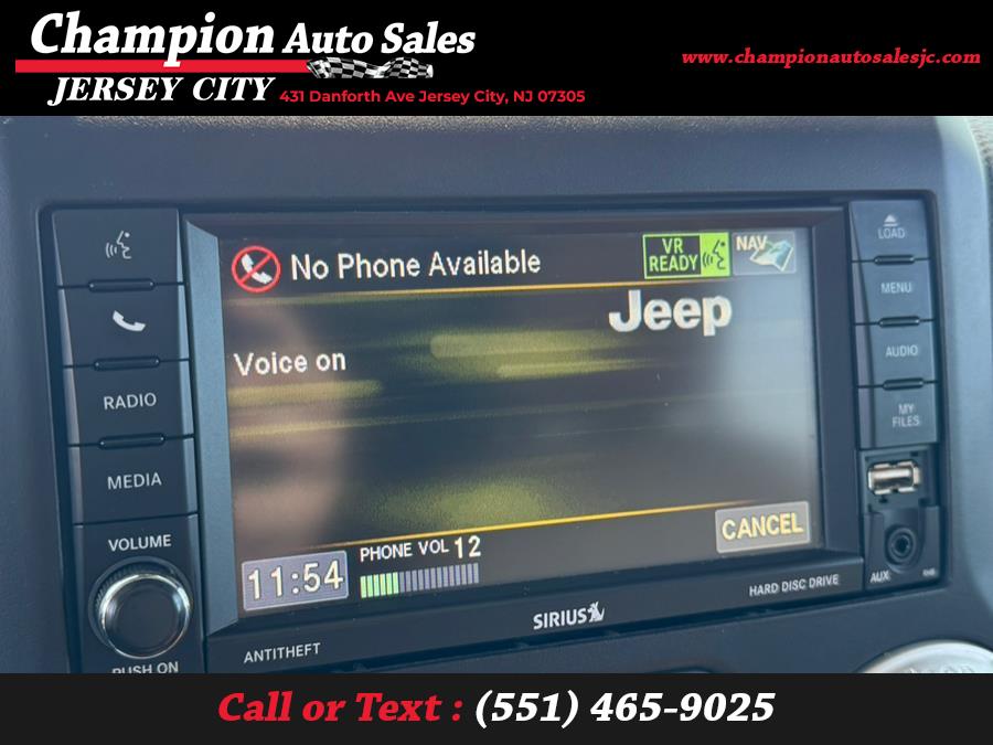 2013 Jeep Wrangler Unlimited 4WD 4dr Sahara, available for sale in Jersey City, New Jersey | Champion Auto Sales. Jersey City, New Jersey 2013 Jeep Wrangler Unlimited 4WD 4dr Sahara, available for sale in Jersey City, New Jersey | Champion Auto Sales. Jersey City, New Jersey