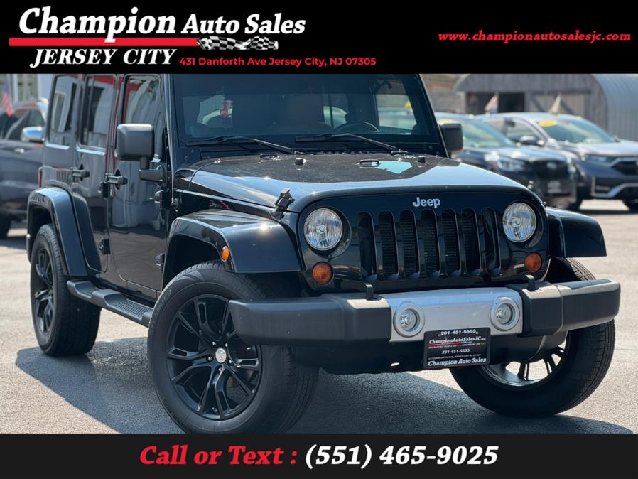 2013 Jeep Wrangler Unlimited 4WD 4dr Sahara, available for sale in Jersey City, New Jersey | Champion Auto Sales. Jersey City, New Jersey 2013 Jeep Wrangler Unlimited 4WD 4dr Sahara, available for sale in Jersey City, New Jersey | Champion Auto Sales. Jersey City, New Jersey