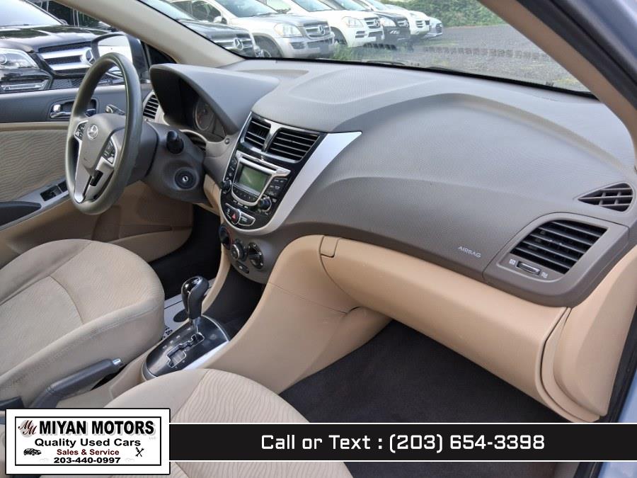 2012 Hyundai Accent 4dr Sdn Auto GLS, available for sale in Meriden, Connecticut | Miyan Motors. Meriden, Connecticut 2012 Hyundai Accent 4dr Sdn Auto GLS, available for sale in Meriden, Connecticut | Miyan Motors. Meriden, Connecticut