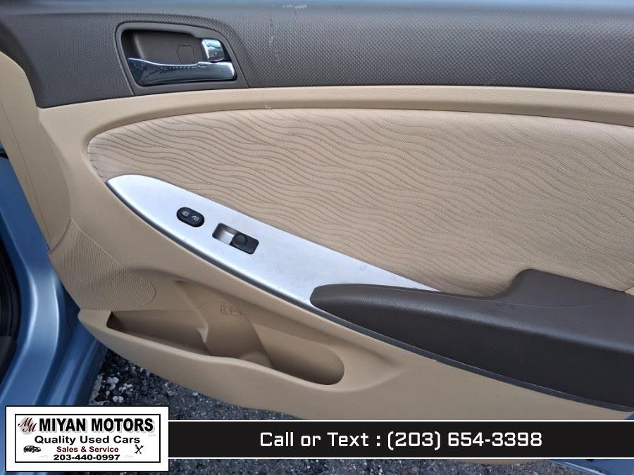 2012 Hyundai Accent 4dr Sdn Auto GLS, available for sale in Meriden, Connecticut | Miyan Motors. Meriden, Connecticut 2012 Hyundai Accent 4dr Sdn Auto GLS, available for sale in Meriden, Connecticut | Miyan Motors. Meriden, Connecticut