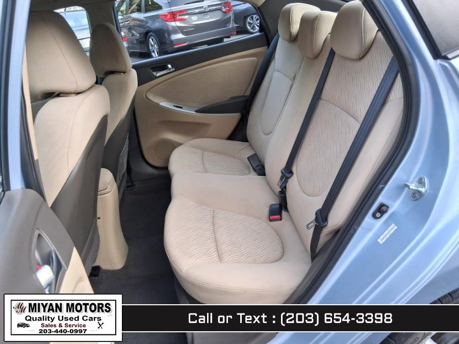 2012 Hyundai Accent 4dr Sdn Auto GLS, available for sale in Meriden, Connecticut | Miyan Motors. Meriden, Connecticut 2012 Hyundai Accent 4dr Sdn Auto GLS, available for sale in Meriden, Connecticut | Miyan Motors. Meriden, Connecticut